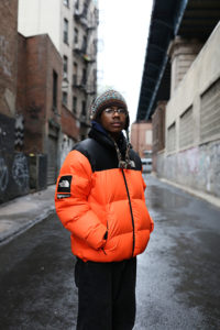 supreme tnf orange