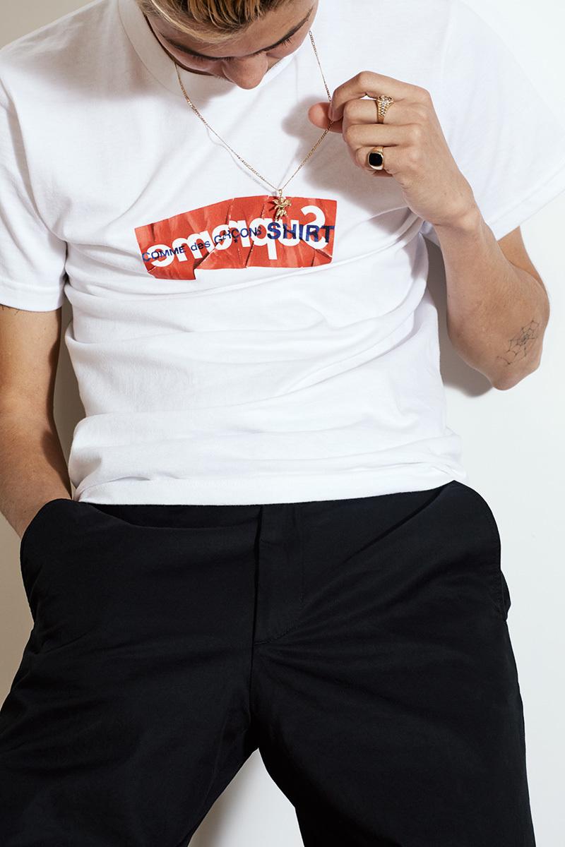 comme de garcon x supreme