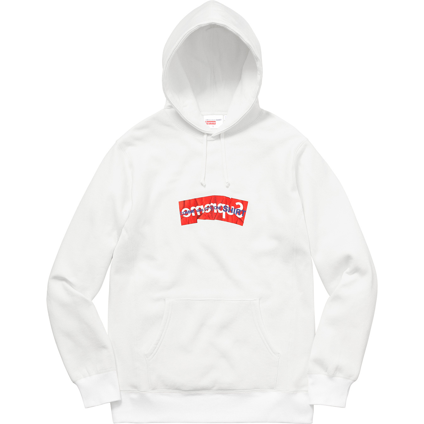 supreme x comme des garcons hoodie