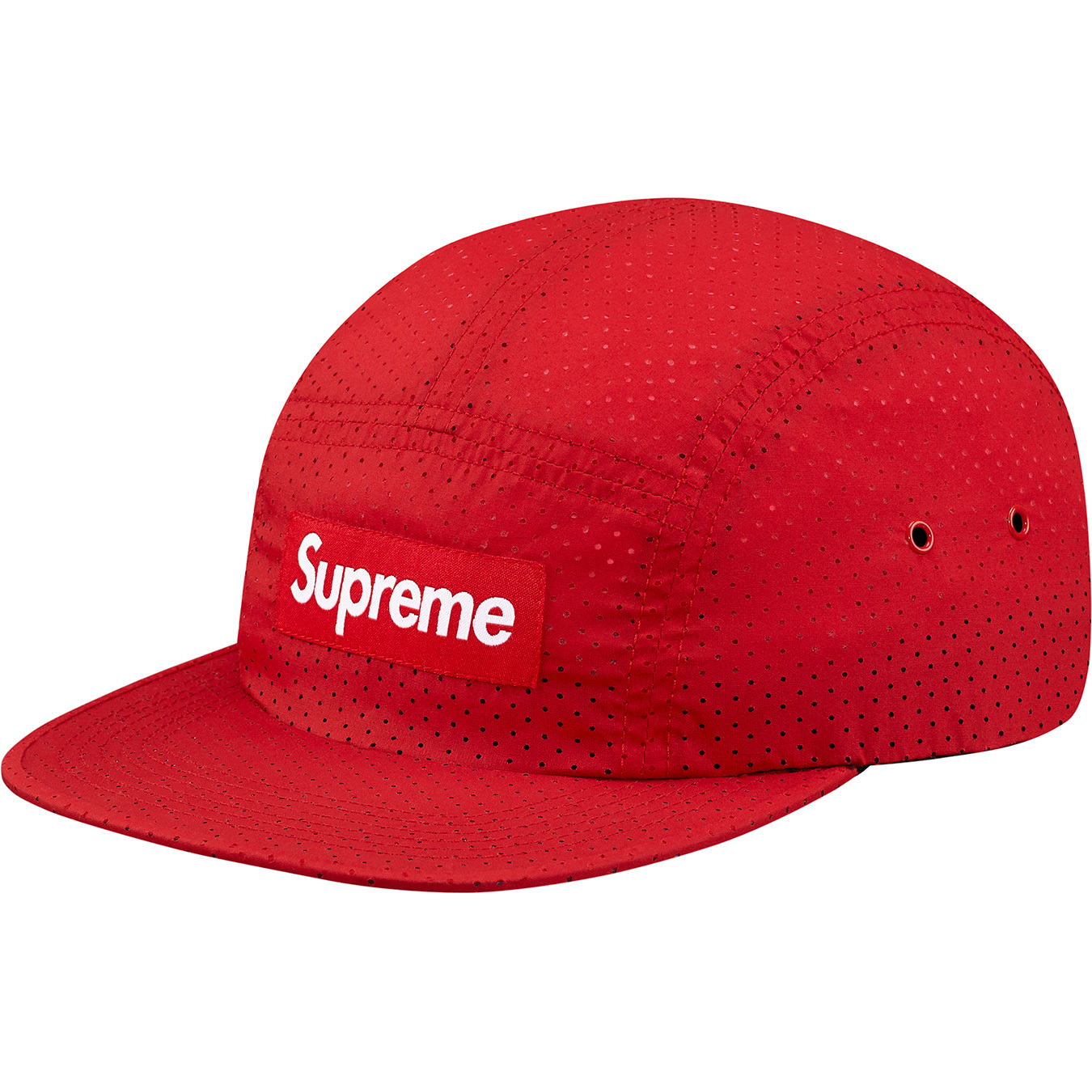 supreme perforated camp cap