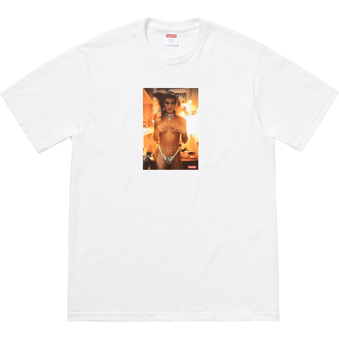 Supreme NAN GOLDIN 『 MISTY & JIMMY 』 Tee