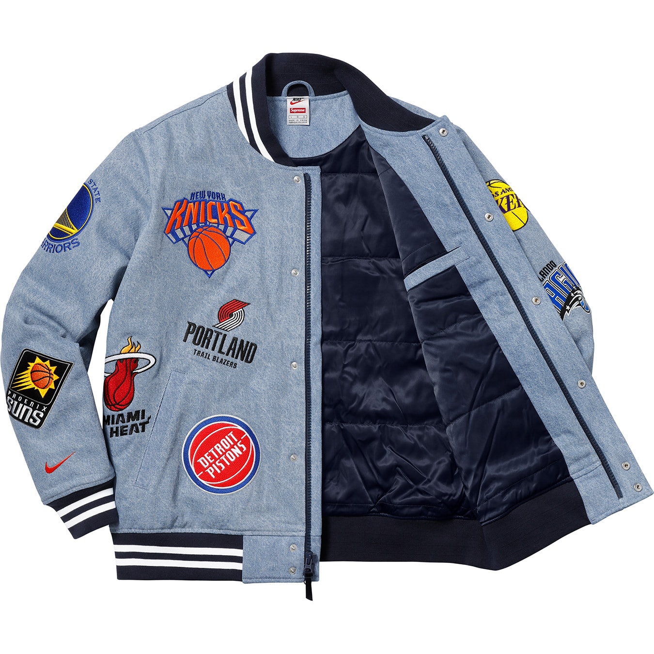 nike supreme nba jacket