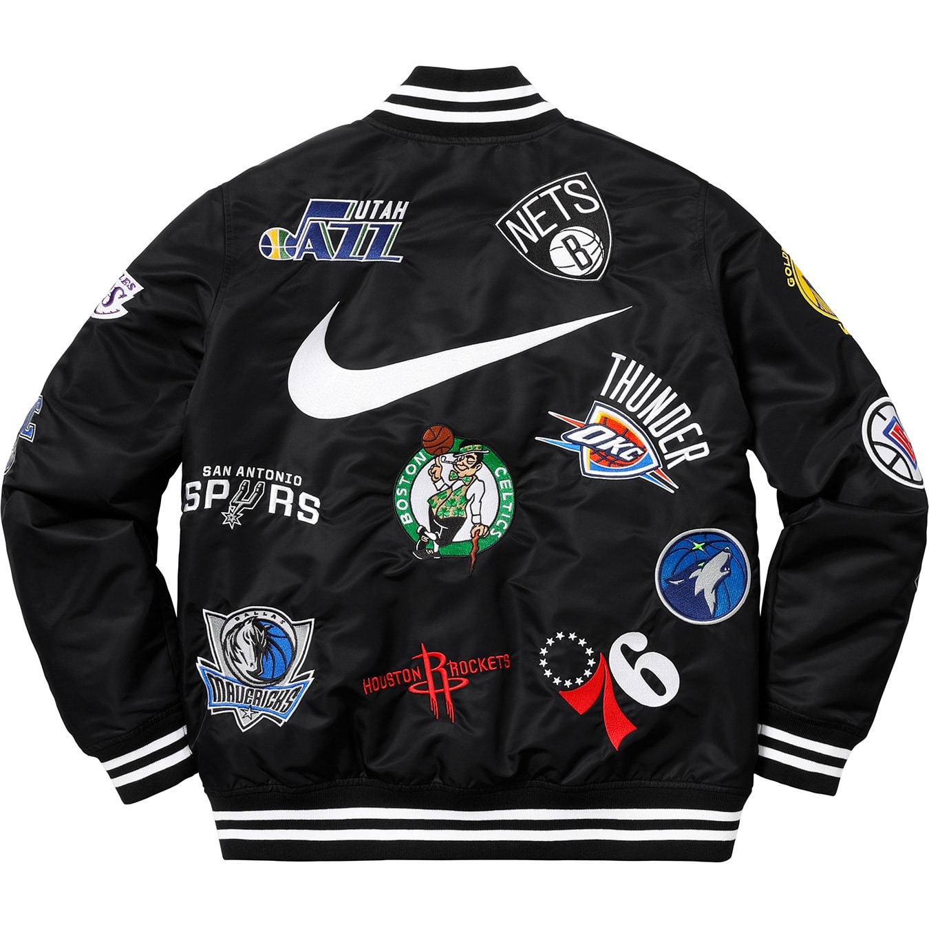 nba bomber jacket supreme