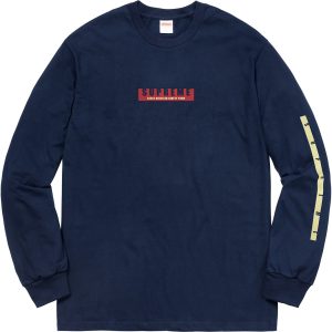 supreme t shirt long sleeve