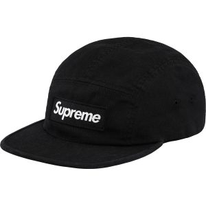 SUPREME Military Camp Cap Mossy Oak Camo Black Navy Rust box logo tnf F//W 18