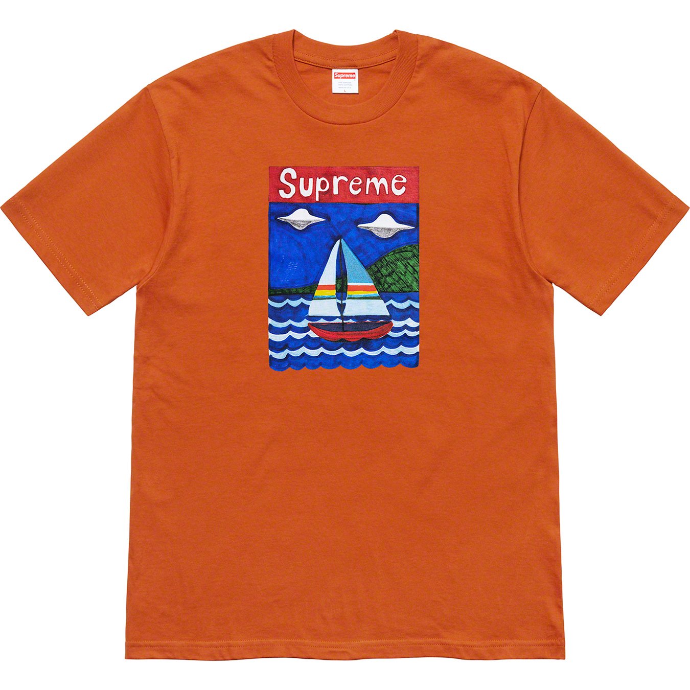 supreme  Sailboat Tee  Spring Tee