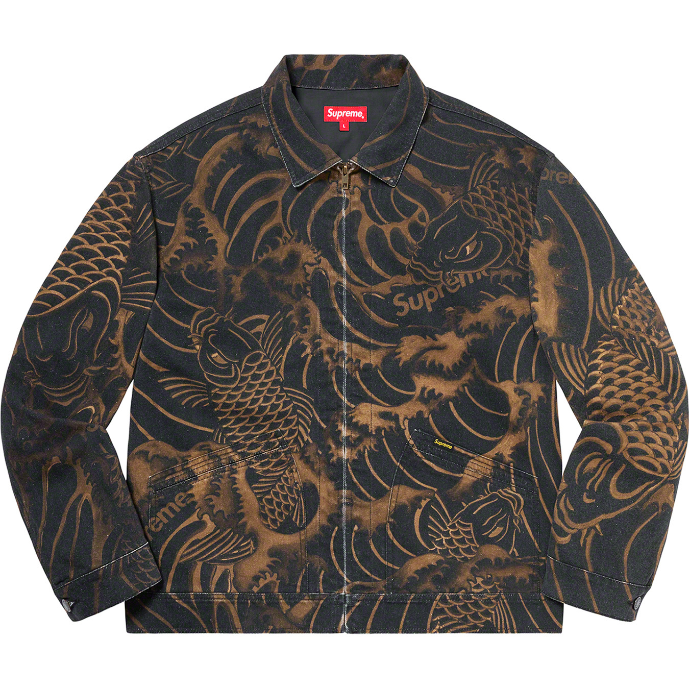 supreme floral long sleeve