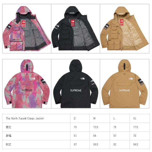 20SS supreme The North Face