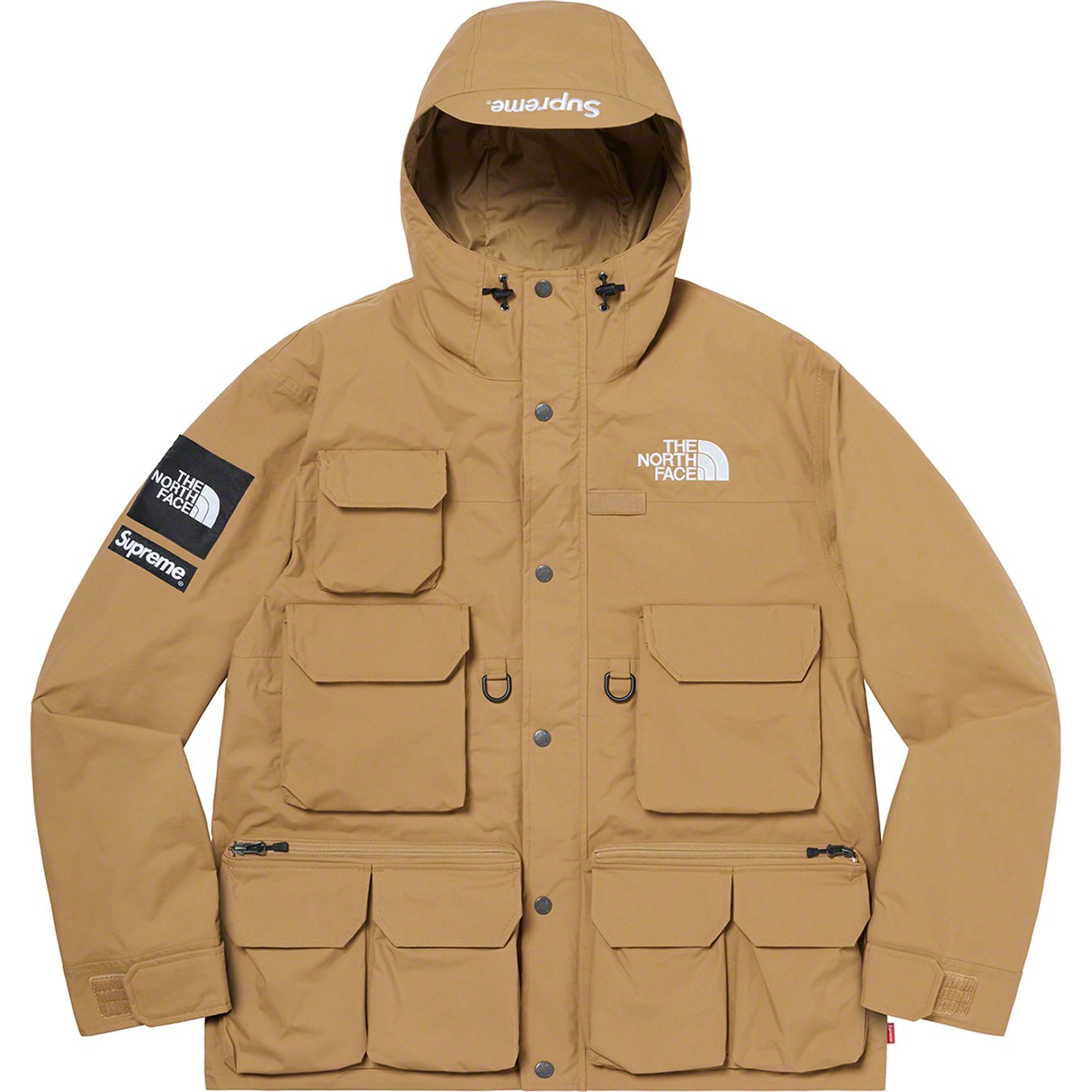 Supreme x The North Face S/S Top Khaki M | birraquepersianas.com.br