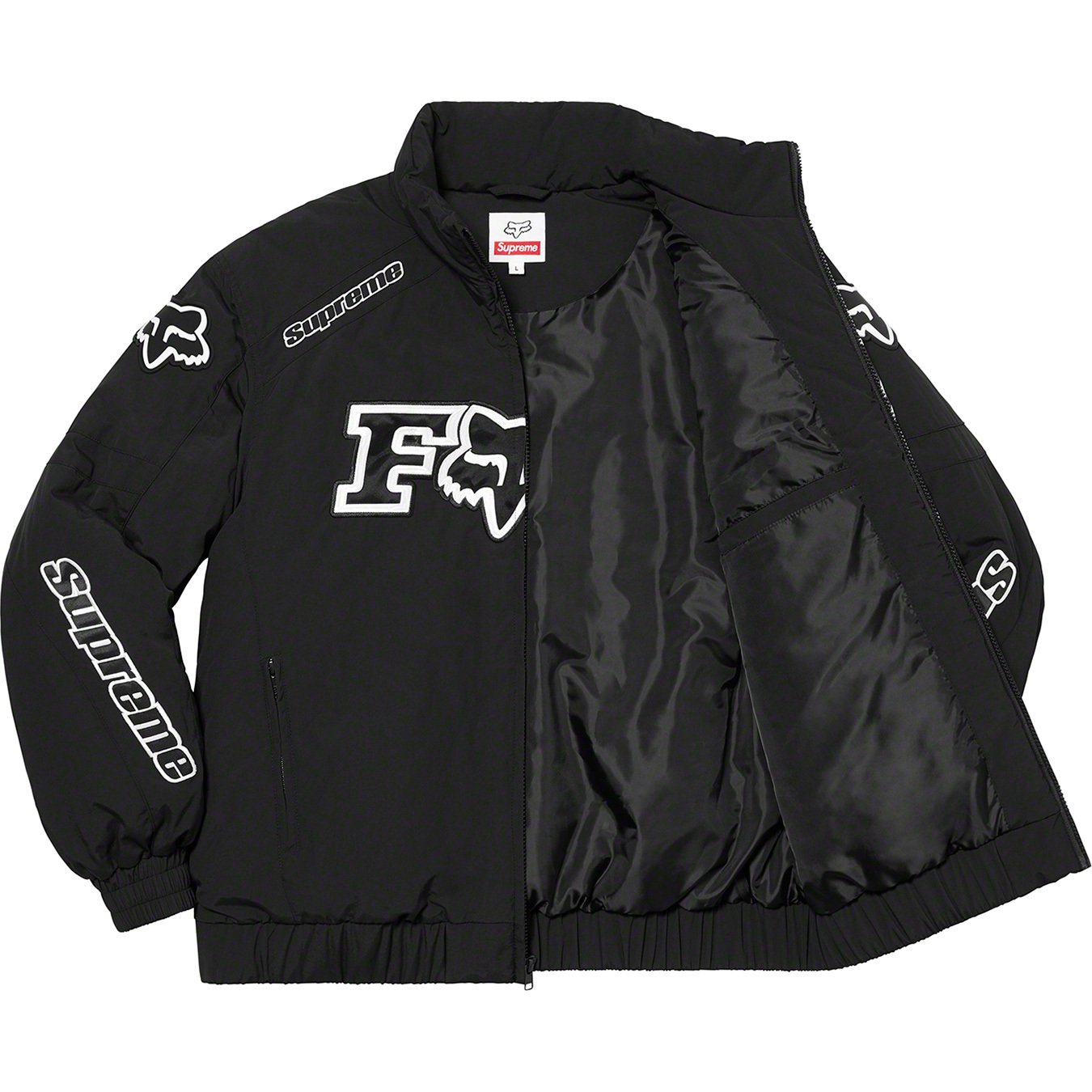 Supreme Fox Racing Moto Jersey Top Black メンズ - SS18 - JP