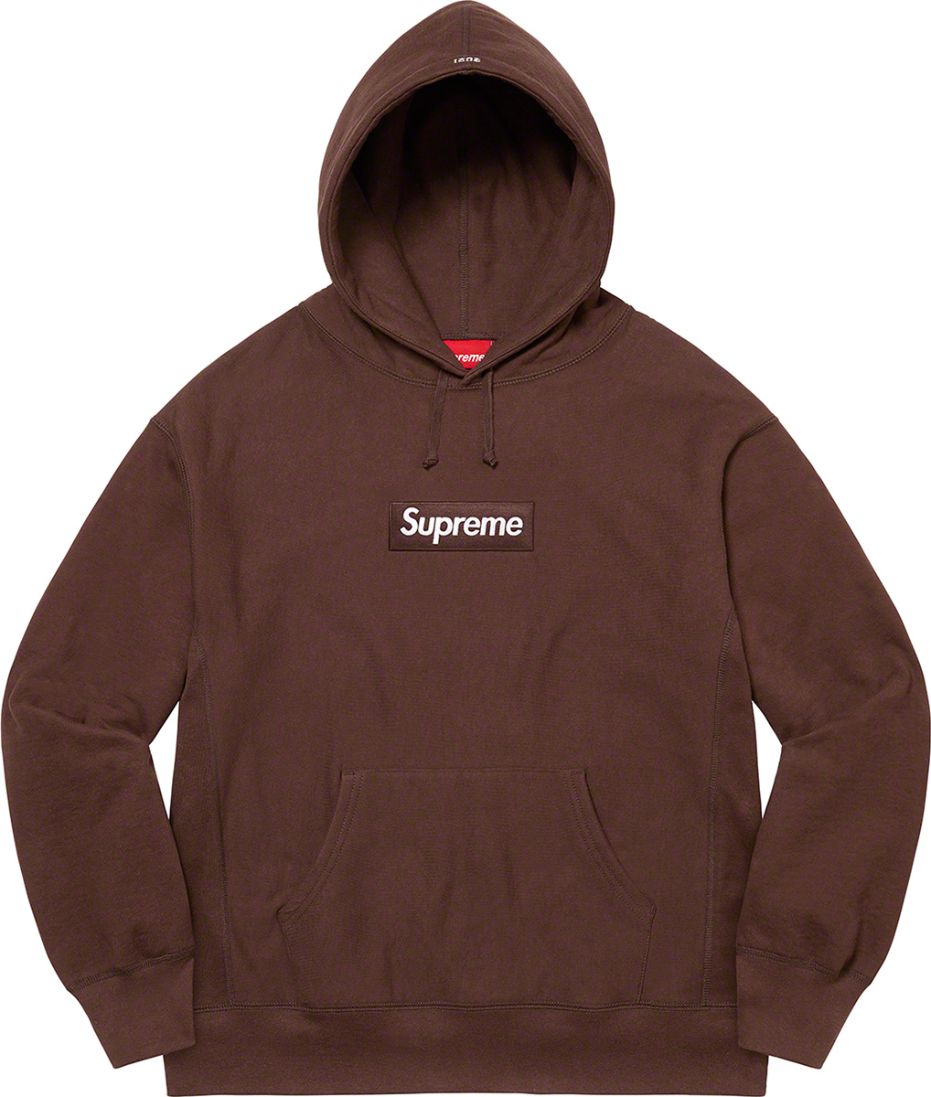 メンズ21FW supreme Box Logo Hooded Sweatshirt - パーカー