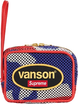 Supreme/ Vanson Leathers Cordura Mesh Wrist Bag