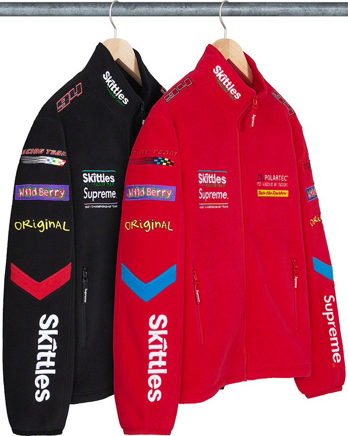 通販でクリスマス Polartec supreme シュプリーム skittles Jacket ...