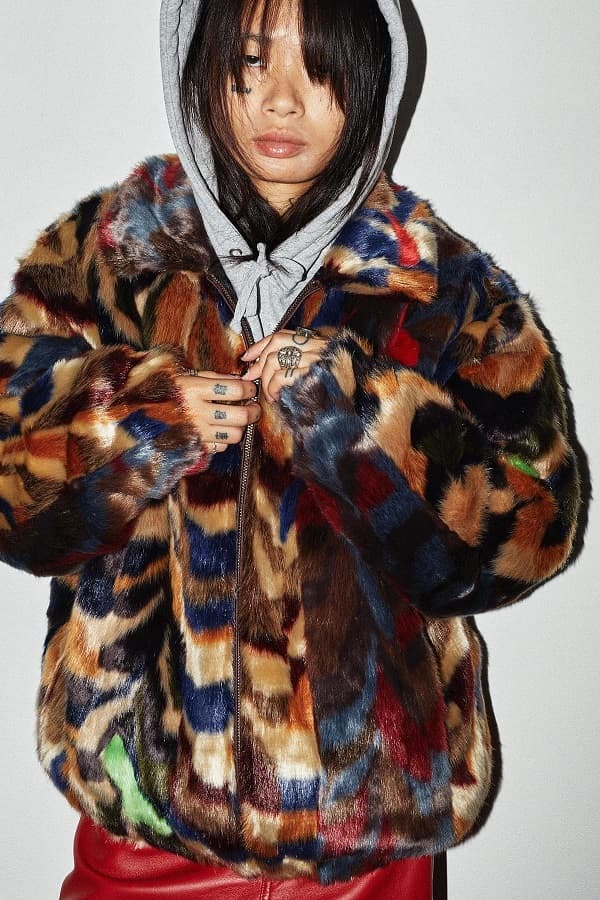 Supreme Multicolor FauxFur Bomber Jacket