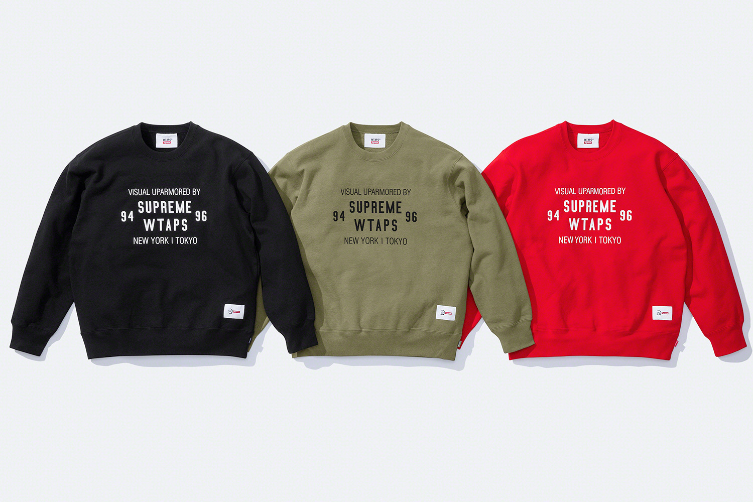 Supreme WTAPS シュプリーム ダブルタップス クルーネック