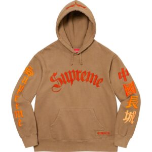 supreme 中国長城　パーカー