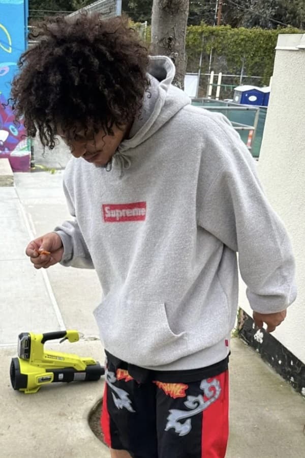 Supreme Inside Out Box Logo Hooded | hartwellspremium.com