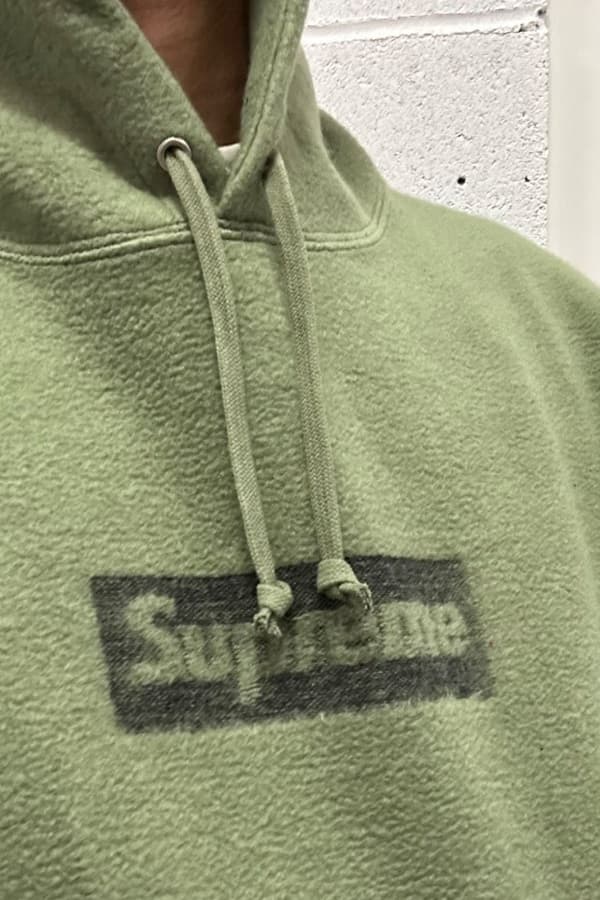 Inside Out Box Logo Hooded Sweatshirt