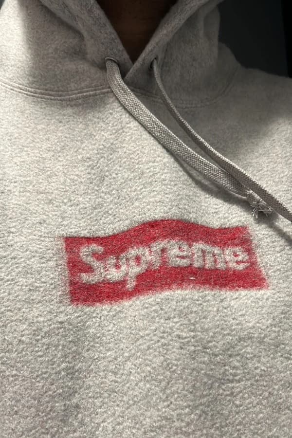 Inside Out Box Logo Hooded Sweatshirt