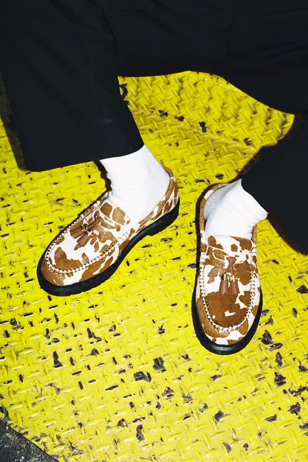 週末セールSupreme × Dr.Martens ローファー cow 28cm