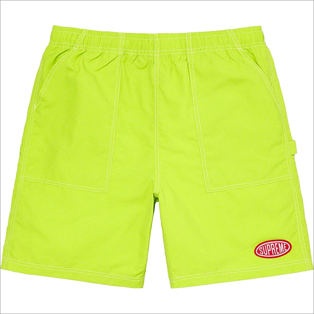 Supreme Nylon Painter Short Black Lサイズ-