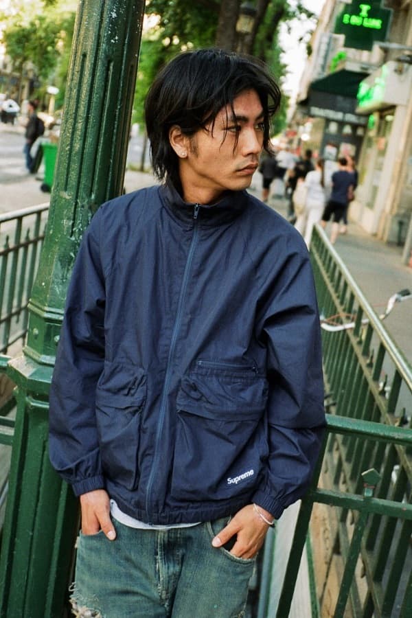 Supreme Raglan Utility Jacket ブラック