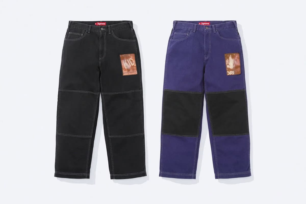 markleckeySUPREME × Mark Leckey  Twill Panel Pants