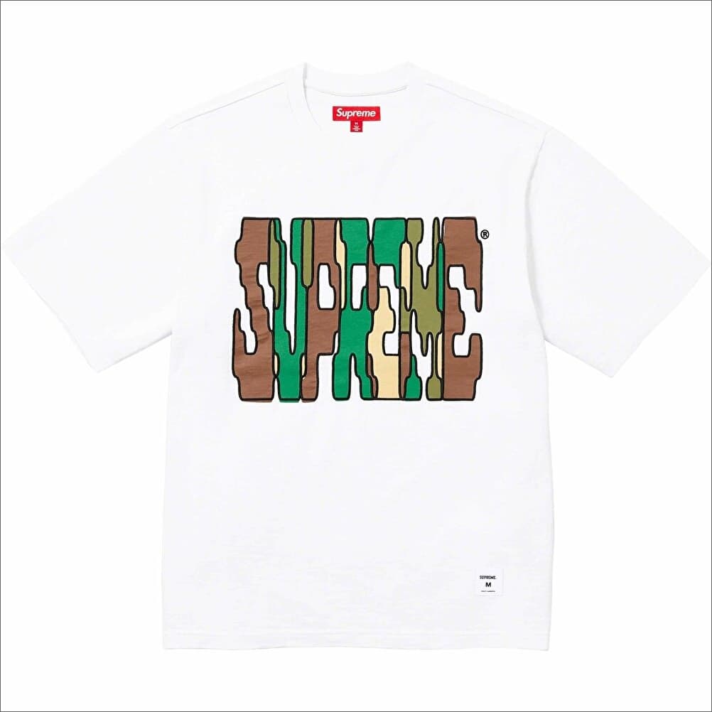 M Supreme Tape Box Logo  新品 M Green RED