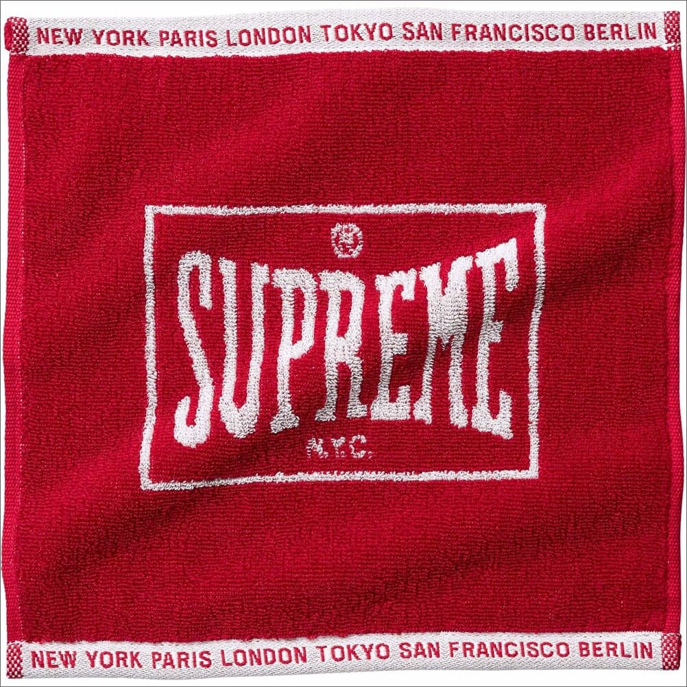 M Supreme Tape Box Logo  新品 M Green RED