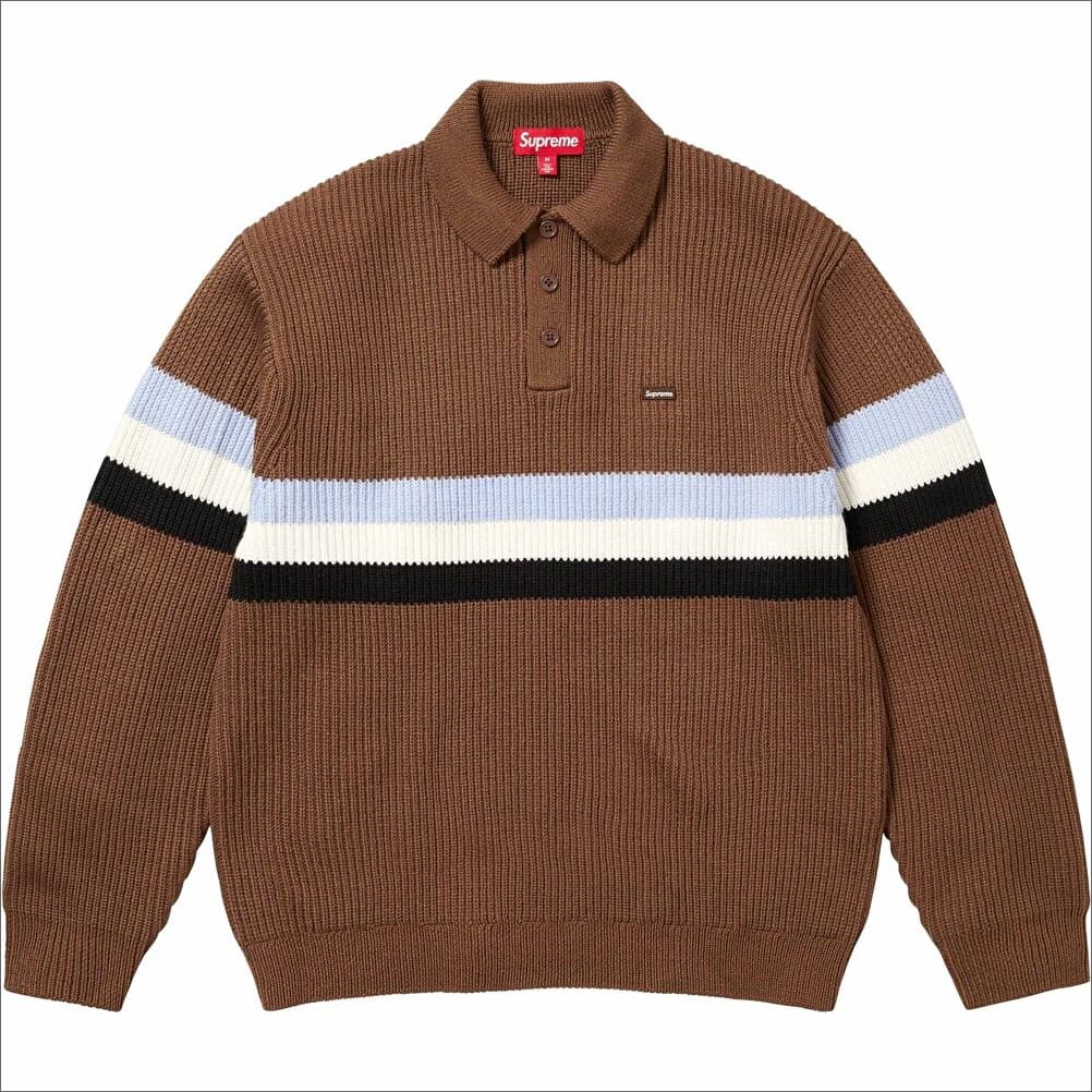 Supreme Small Box Polo Sweater \