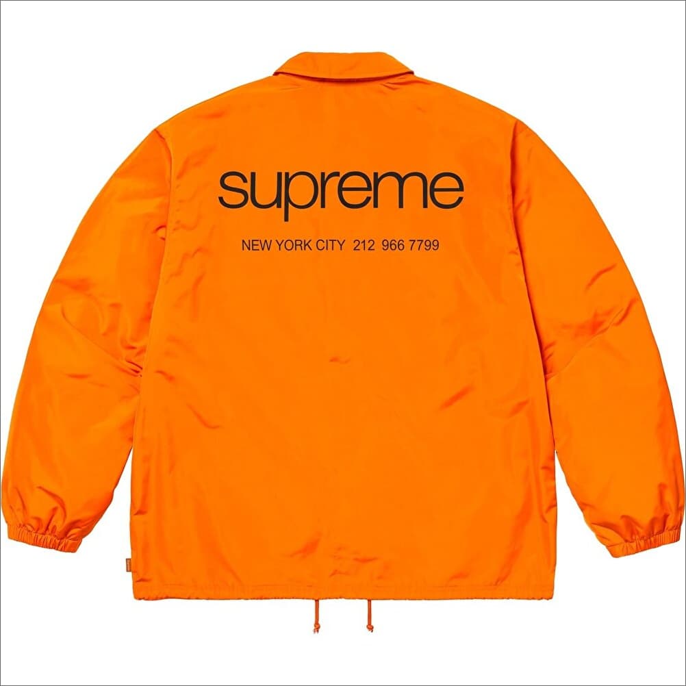 SupSupreme Nyc Coaches Jacket \