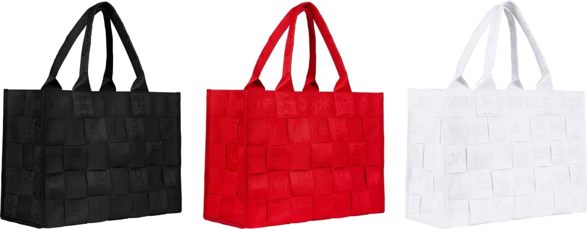 supreme Woven Large Tote シュプリーム トートバッグ | franchise.puffcity.com